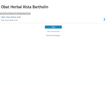 Tablet Screenshot of obatherbalkistabartholin.blogspot.com