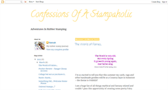 Desktop Screenshot of confessionsofastampaholic.blogspot.com