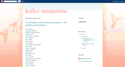Desktop Screenshot of keflex-interactions.blogspot.com
