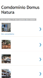 Mobile Screenshot of condominio-domus-natura.blogspot.com