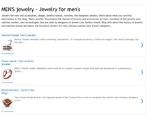 Tablet Screenshot of jewelry-4-men.blogspot.com