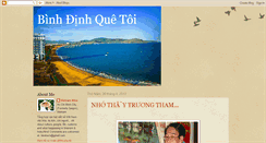 Desktop Screenshot of binhdinhquetoi.blogspot.com