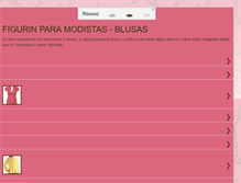 Tablet Screenshot of modistas-figurin-blusas.blogspot.com