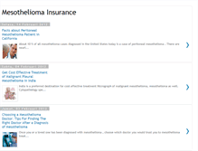 Tablet Screenshot of mesothelioma-insurances.blogspot.com