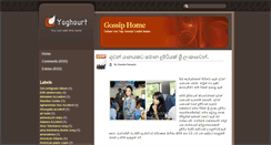 Desktop Screenshot of gossip95.blogspot.com