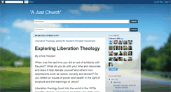 Desktop Screenshot of ajustchurch.blogspot.com