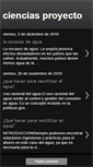 Mobile Screenshot of cienciasproyecto.blogspot.com