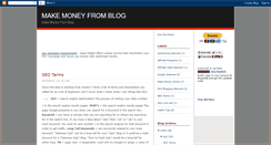 Desktop Screenshot of makemoneyfromblogz.blogspot.com