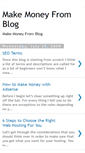 Mobile Screenshot of makemoneyfromblogz.blogspot.com