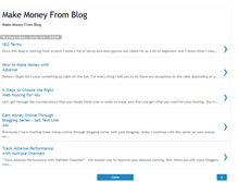 Tablet Screenshot of makemoneyfromblogz.blogspot.com