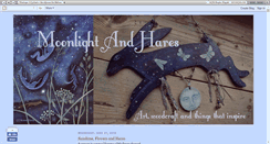 Desktop Screenshot of moonlightandhares.blogspot.com