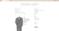Desktop Screenshot of gentlemans-fashion.blogspot.com