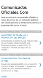 Mobile Screenshot of comunicadosoficiales.blogspot.com