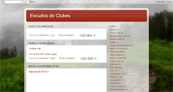 Desktop Screenshot of escudosdeclubes.blogspot.com