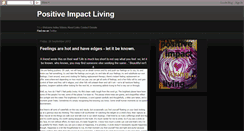 Desktop Screenshot of poitiveimpactliving.blogspot.com