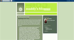 Desktop Screenshot of maddysblogggg.blogspot.com