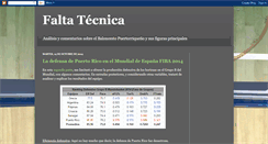 Desktop Screenshot of falta-tecnica.blogspot.com