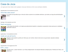 Tablet Screenshot of casa-de-joca.blogspot.com