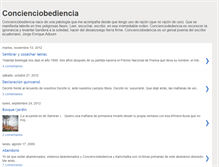 Tablet Screenshot of concienciobediencia.blogspot.com