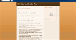 Desktop Screenshot of how-to-advertise-free.blogspot.com