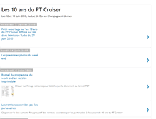 Tablet Screenshot of les10ansduptcruiser.blogspot.com