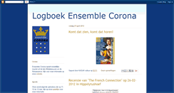 Desktop Screenshot of ensemble-corona.blogspot.com