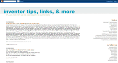 Desktop Screenshot of inventortips.blogspot.com
