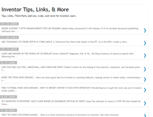 Tablet Screenshot of inventortips.blogspot.com