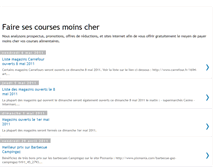Tablet Screenshot of coursesmoinscher.blogspot.com
