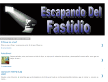 Tablet Screenshot of fastidio-eterno.blogspot.com