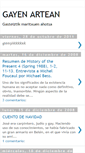 Mobile Screenshot of gayenartean.blogspot.com