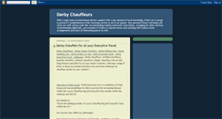 Desktop Screenshot of derbychauffeurs.blogspot.com