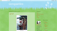 Desktop Screenshot of gersgaarden.blogspot.com