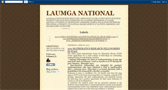 Desktop Screenshot of laumganational.blogspot.com