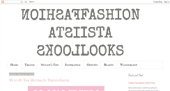 Desktop Screenshot of fashionistalooks.blogspot.com