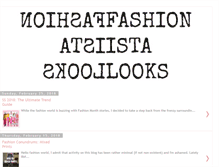 Tablet Screenshot of fashionistalooks.blogspot.com