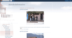 Desktop Screenshot of miguel-derechoinformatico.blogspot.com