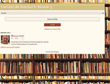 Tablet Screenshot of lecturejournallemonde5.blogspot.com
