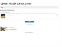Tablet Screenshot of connies-kitchen.blogspot.com