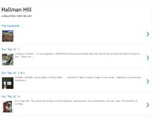 Tablet Screenshot of hallmanhill.blogspot.com