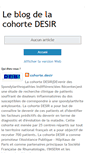 Mobile Screenshot of lacohortedesir.blogspot.com