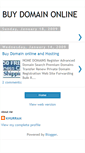 Mobile Screenshot of buydomainonline.blogspot.com