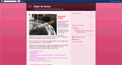 Desktop Screenshot of dejar-fumar.blogspot.com