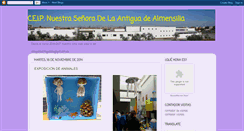 Desktop Screenshot of colenuestrasenoradelaantigua.blogspot.com