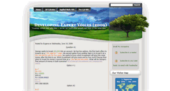 Desktop Screenshot of expertvoices09.blogspot.com