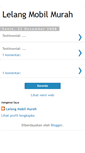 Mobile Screenshot of lelangmobilmurah.blogspot.com