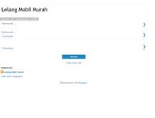 Tablet Screenshot of lelangmobilmurah.blogspot.com