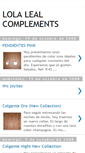 Mobile Screenshot of lolalealbcn.blogspot.com