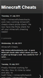 Mobile Screenshot of best-minecraft-cheats.blogspot.com