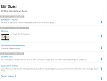 Tablet Screenshot of elifdizisi-dizi.blogspot.com